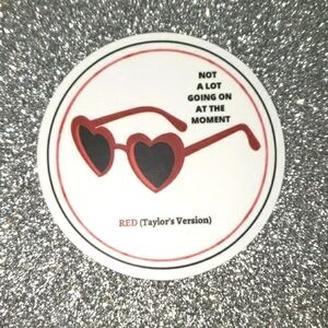 MUSIC Taylor Swift Waterproof Sticker